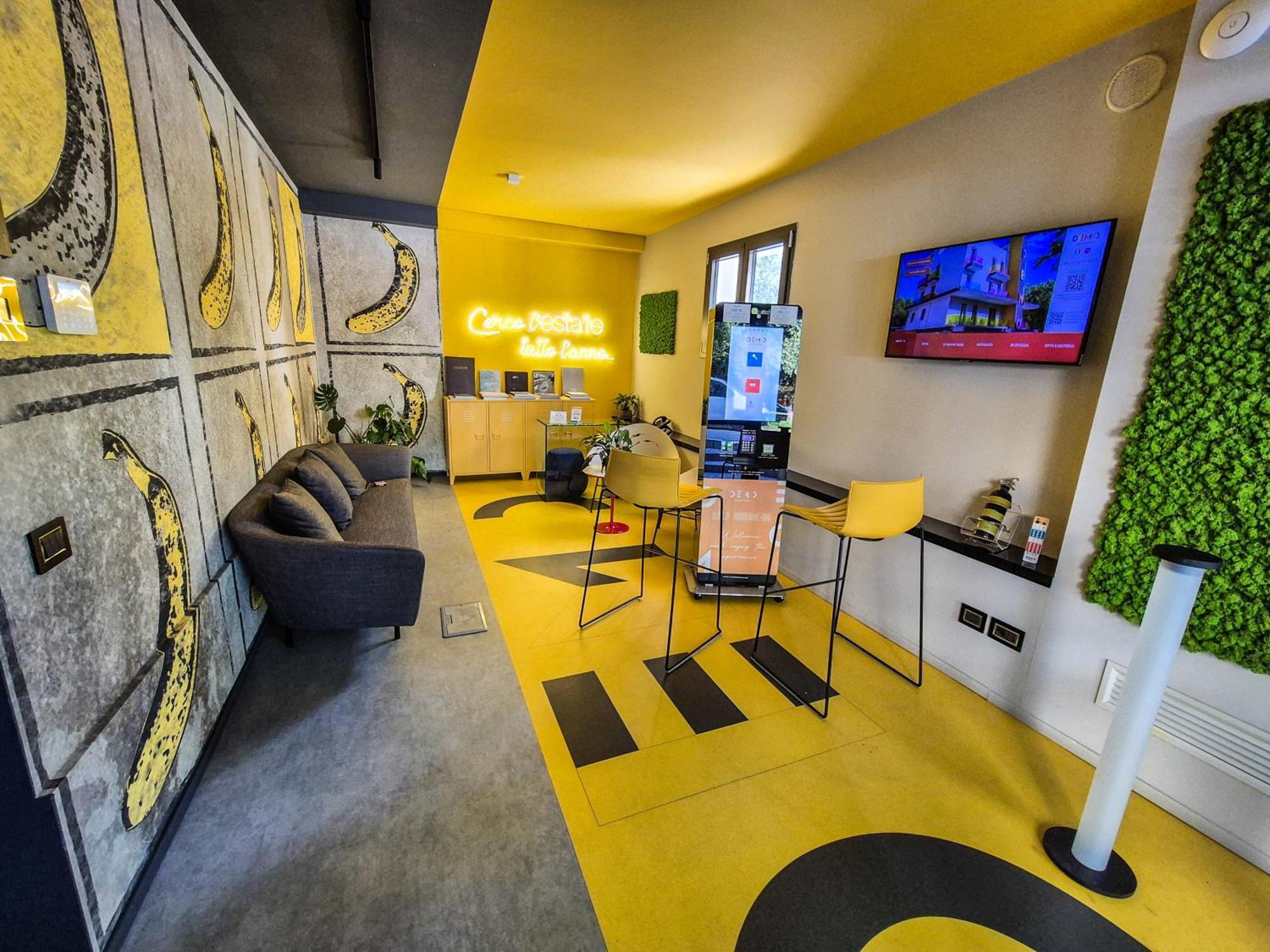 Demo Hotel Design Emotion Римини Экстерьер фото